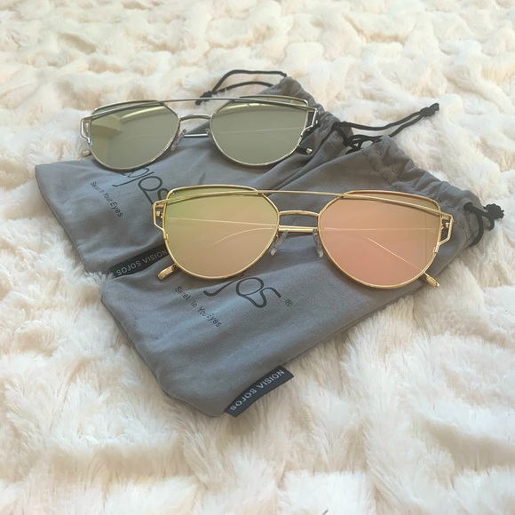 2 pair SOJOS Cat Eye sunnies, brand new! - Picture 1 of 3